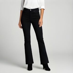 شلوار جین بوت کات مشکی